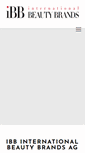 Mobile Screenshot of ibb-brands.com