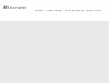 Tablet Screenshot of ibb-brands.com